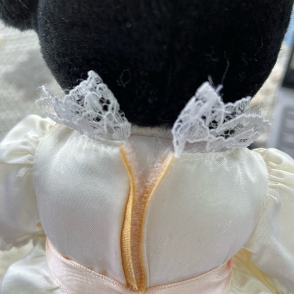 Vintage Applause Minnie Mouse Wedding Bride Plush Doll - Picture 3 of 15